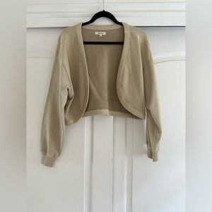 Madewell Cropped Bolero Sweatshirt